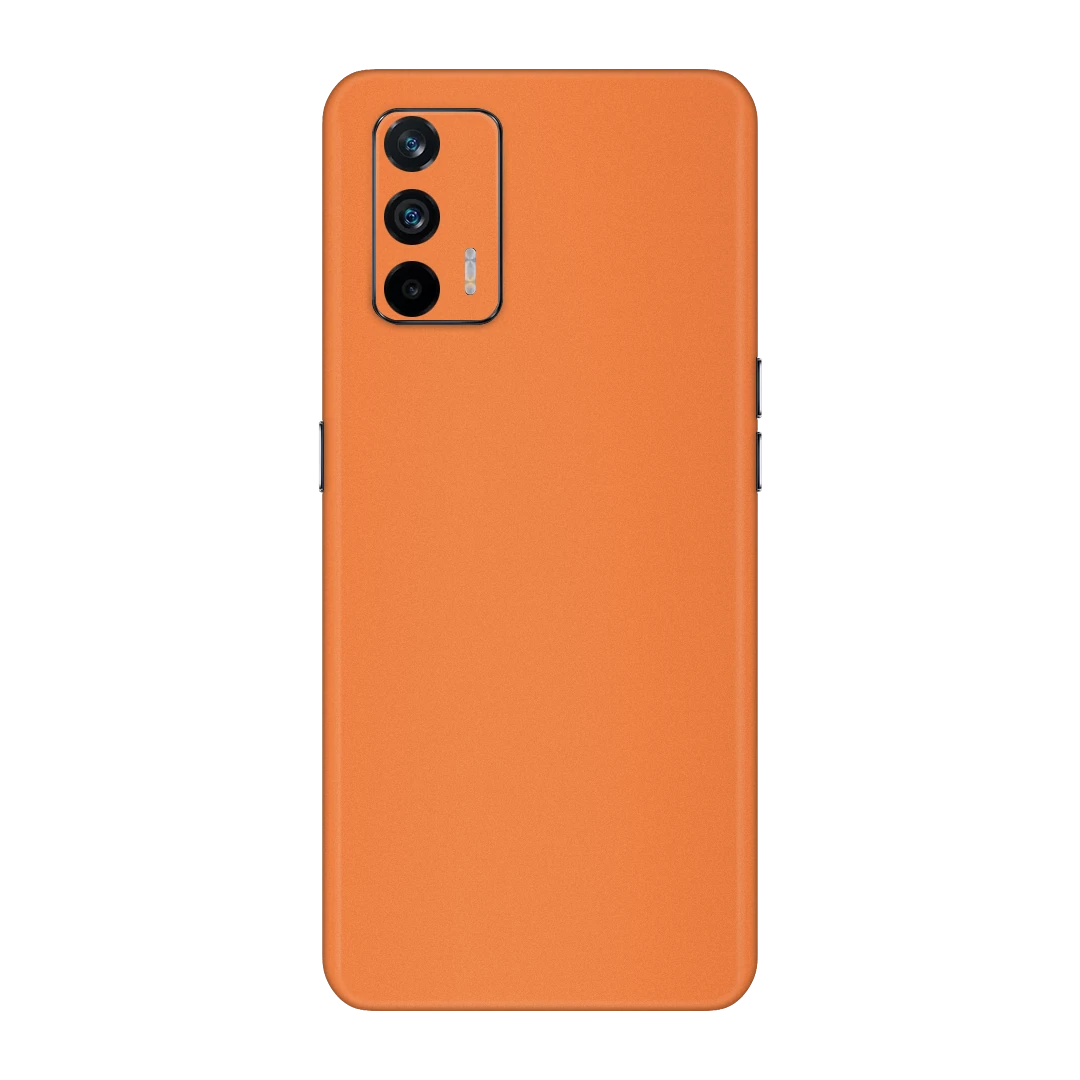 realme x7 max cosmic orange mobile skins & wraps