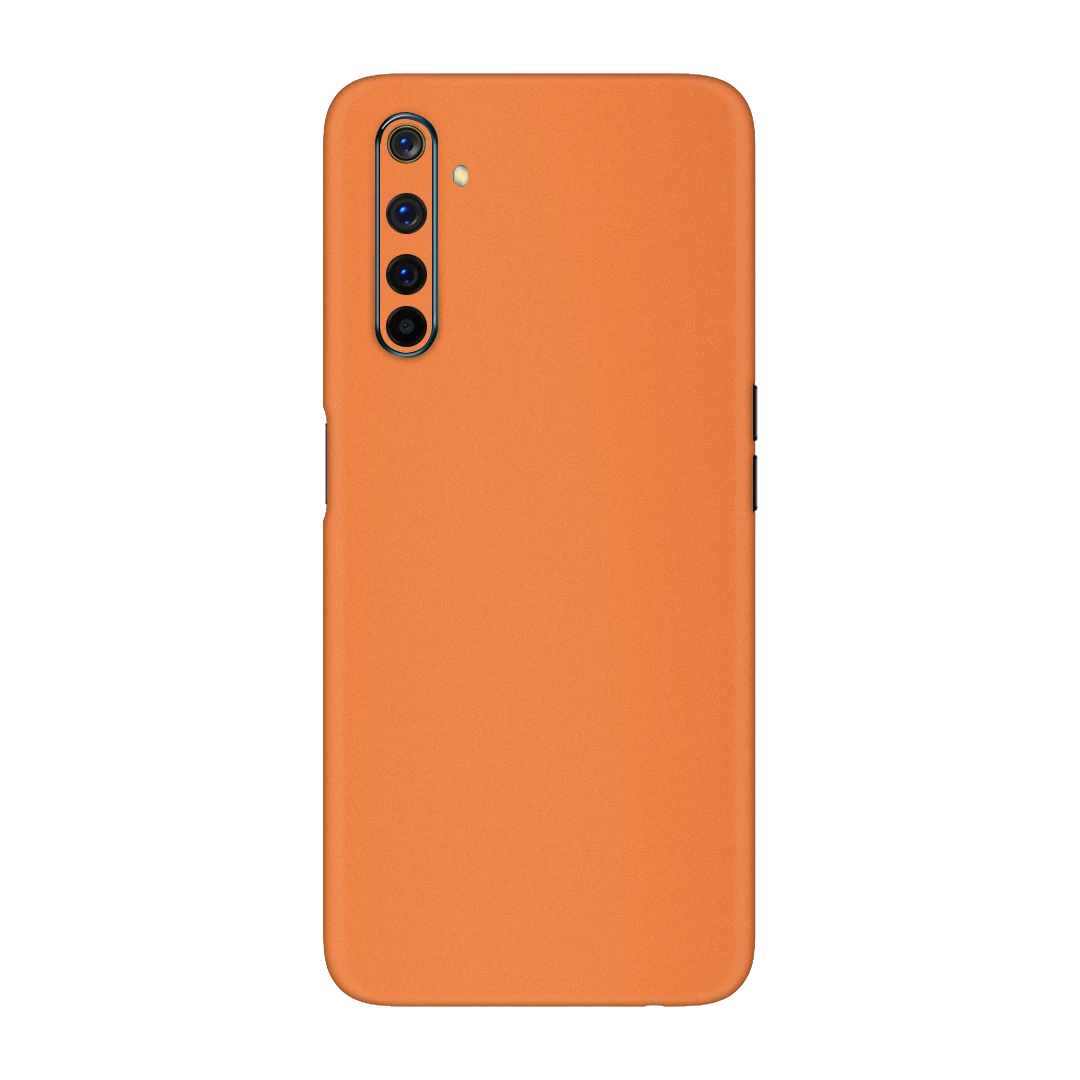 realme xt cosmic orange mobile skins & wraps