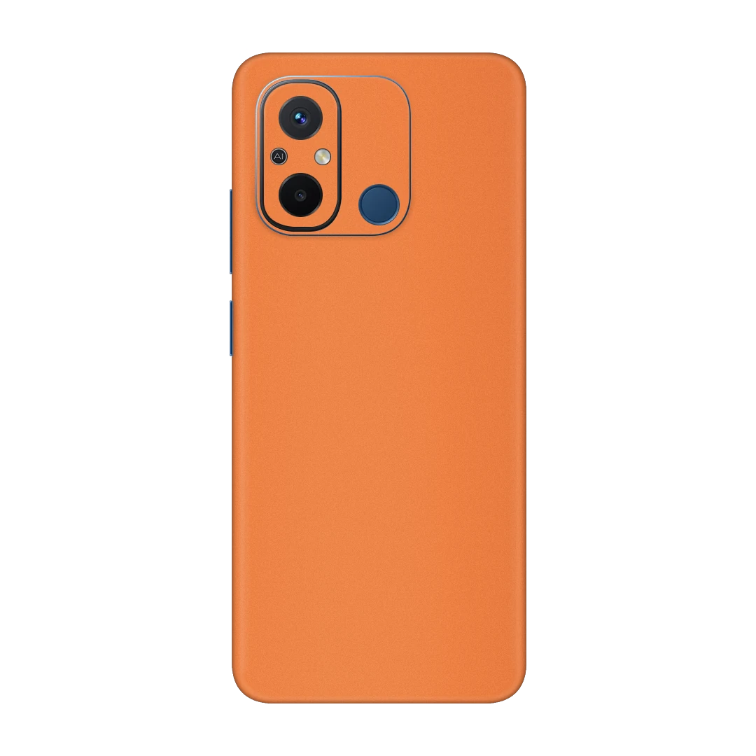 redmi 12c cosmic orange mobile skins & wraps