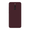 Redmi 8 Skins & Wraps - Full Back Burgundy Skin