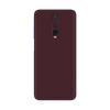 Redmi K30 Skins & Wraps - Full Back Burgundy Skin
