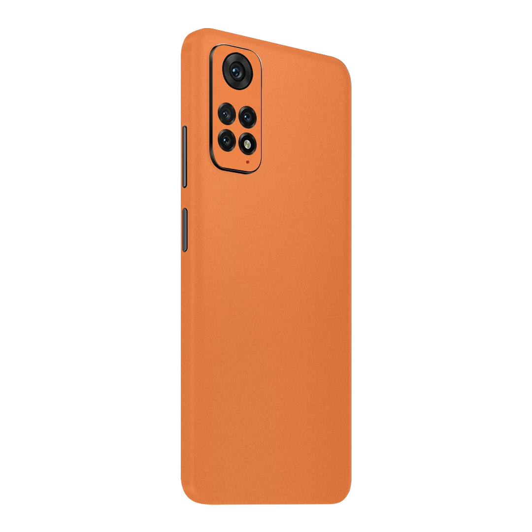 redmi note 11 cosmic orange mobile skins & wraps
