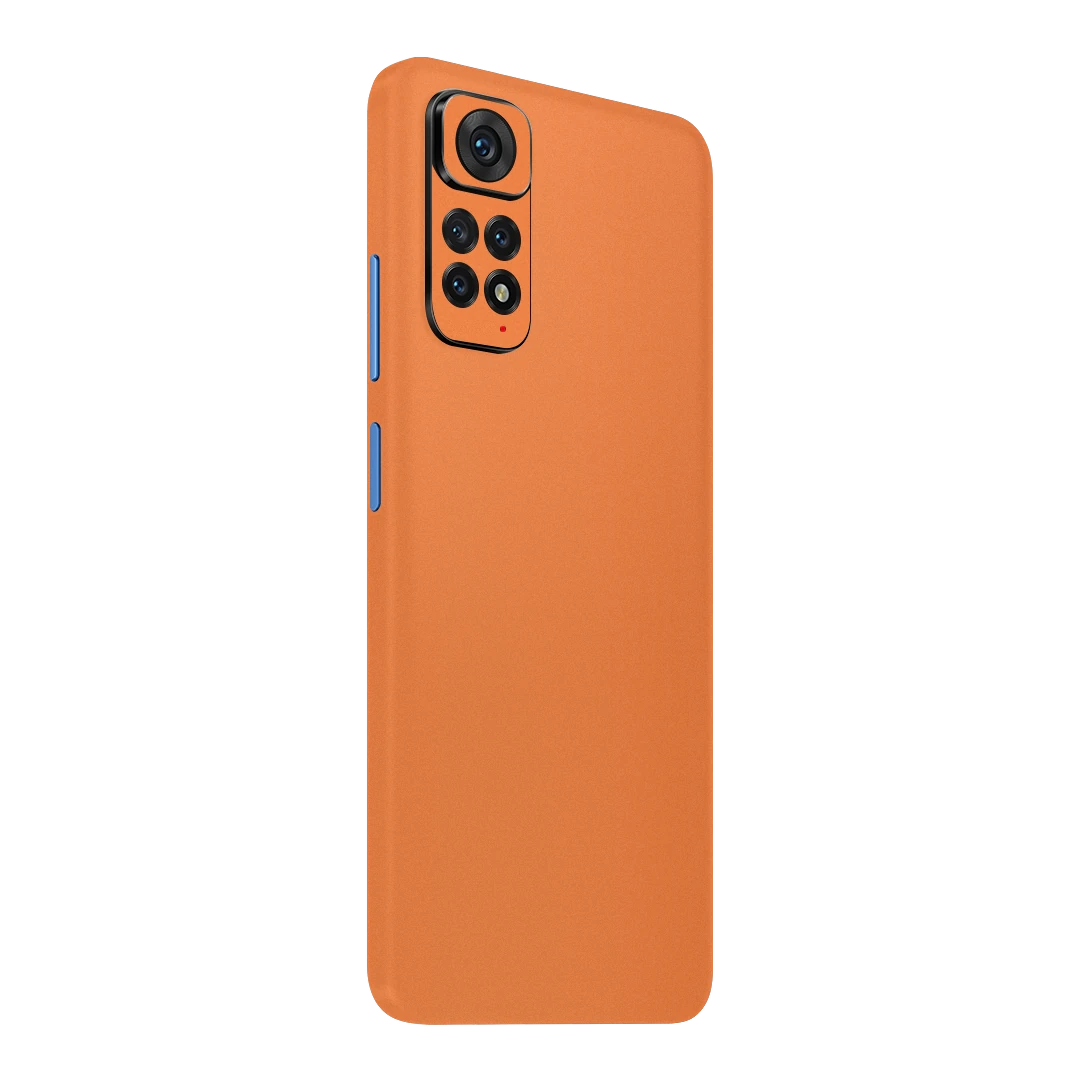 redmi note 11s cosmic orange mobile skins & wraps