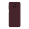 Redmi Note 9 Pro Max Skins & Wraps - Full Back Burgundy Skin