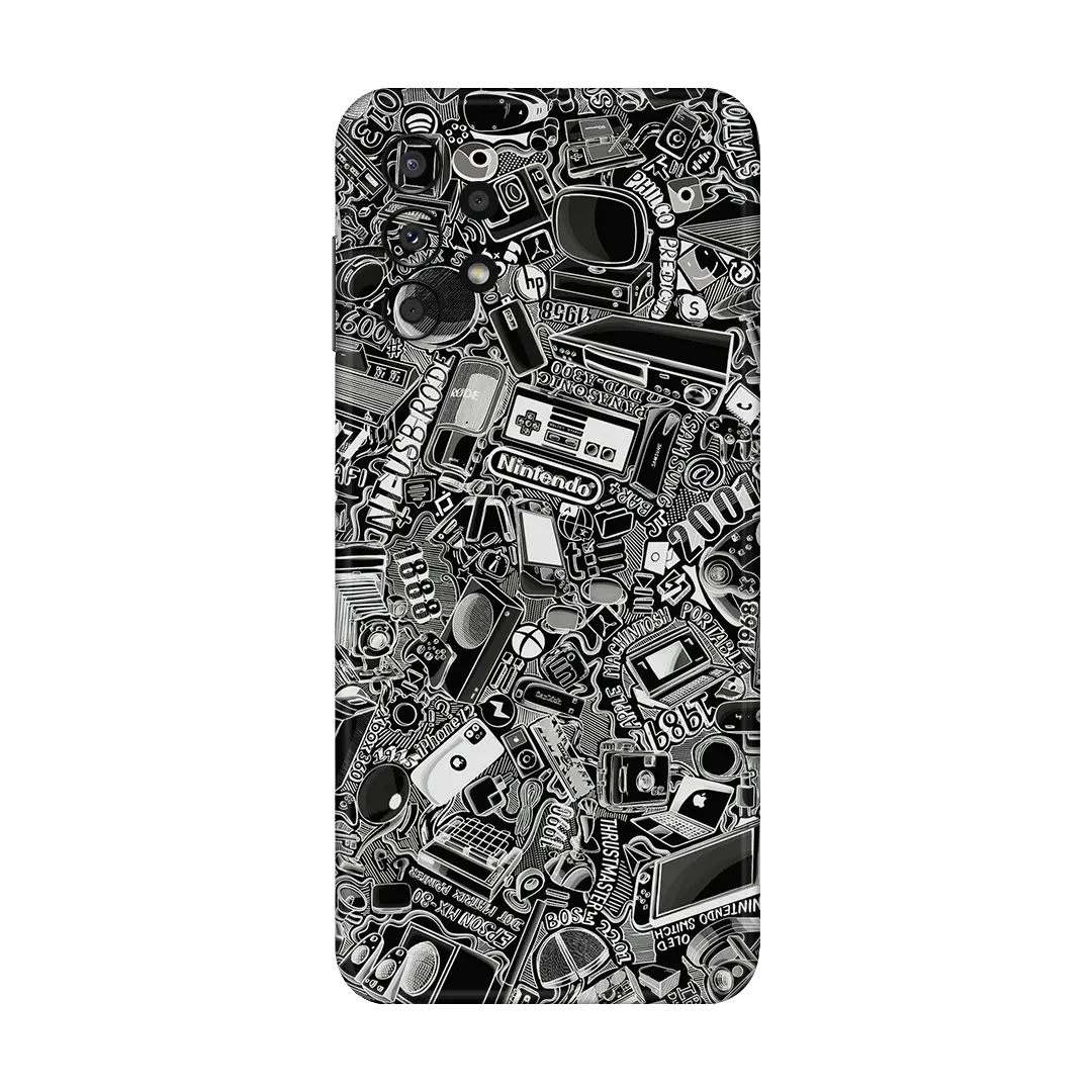Preload Full Back / Tech Camo Dark