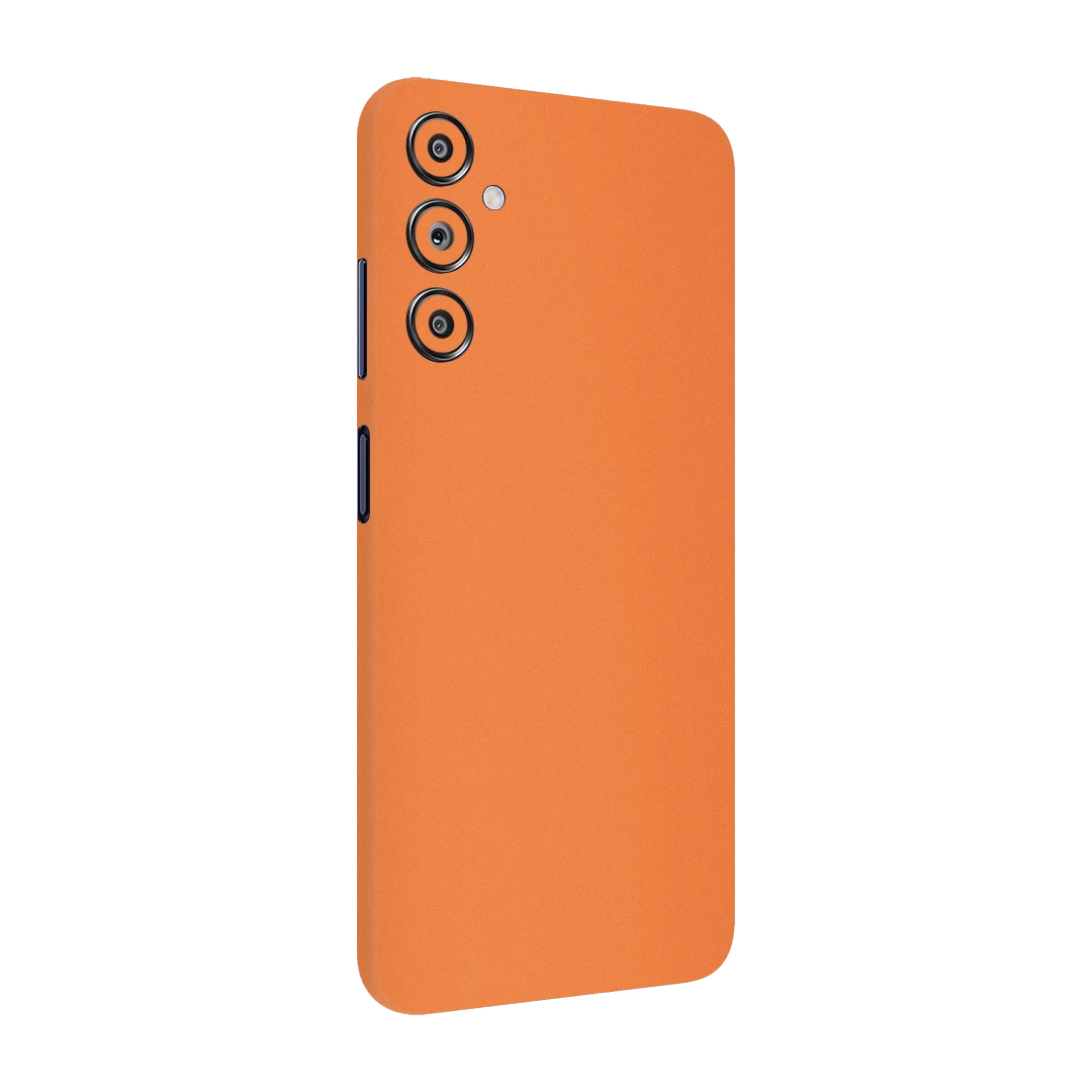 galaxy a14 cosmic orange mobile skins & wraps