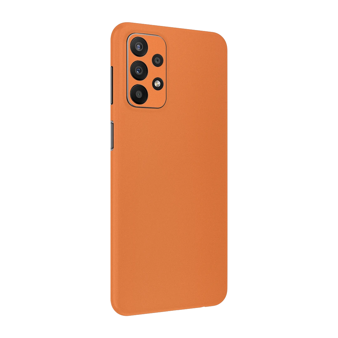 galaxy a23 cosmic orange mobile skins & wraps