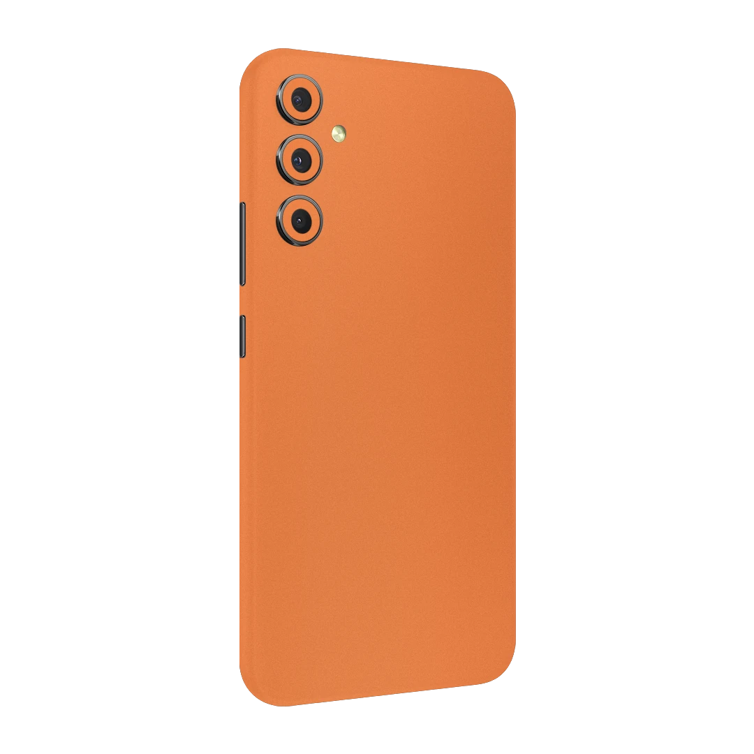 galaxy a34 cosmic orange mobile skins & wraps