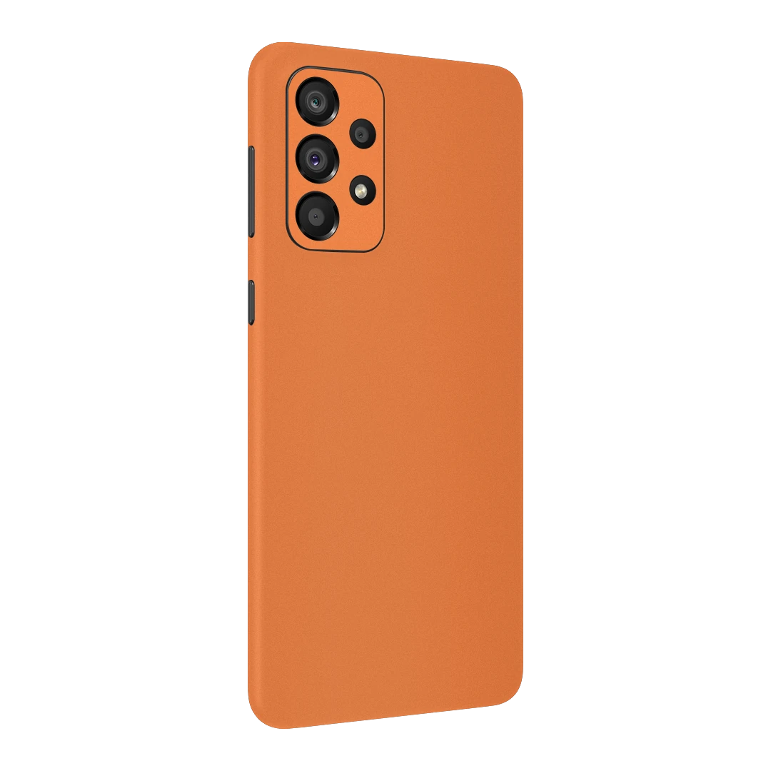 galaxy a53 cosmic orange mobile skins & wraps