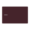 Samsung Galaxy Book 2 Pro Laptop Skins & Wraps - Minimum Burgundy Skin
