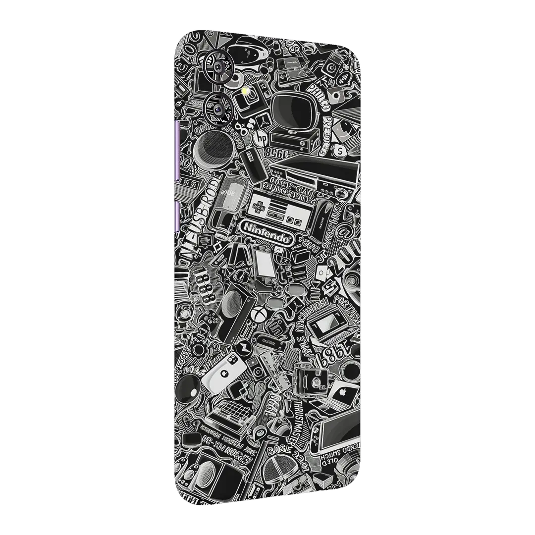 Preload Full Back / Tech Camo Dark