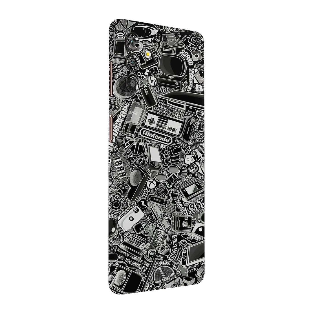 Preload Full Back / Tech Camo Dark