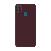 Galaxy M30S Skins & Wraps - Full Back Burgundy Skin