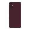Galaxy M31S Skins & Wraps - Full Back Burgundy Skin