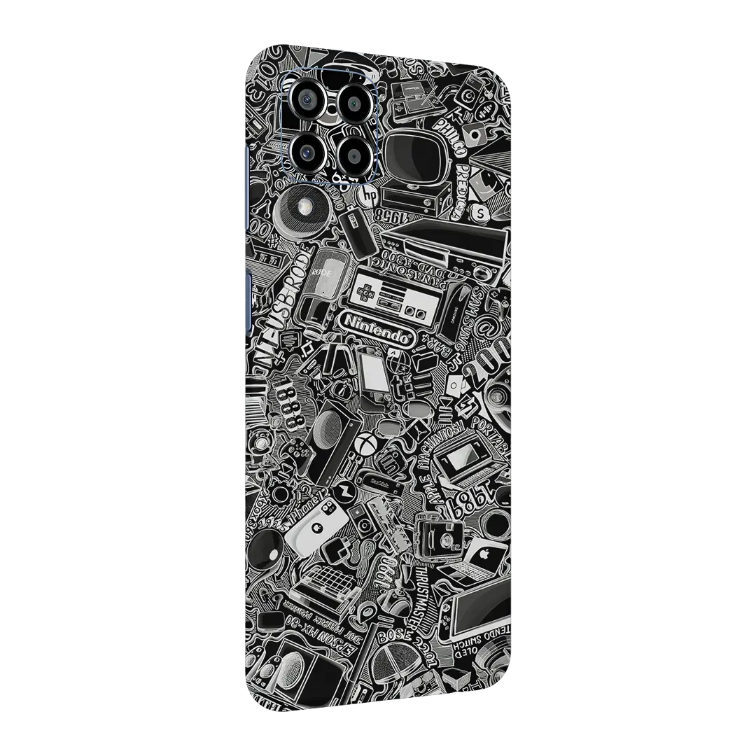 Preload Full Back / Tech Camo Dark