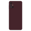 Galaxy M51 Skins & Wraps - Full Back Burgundy Skin