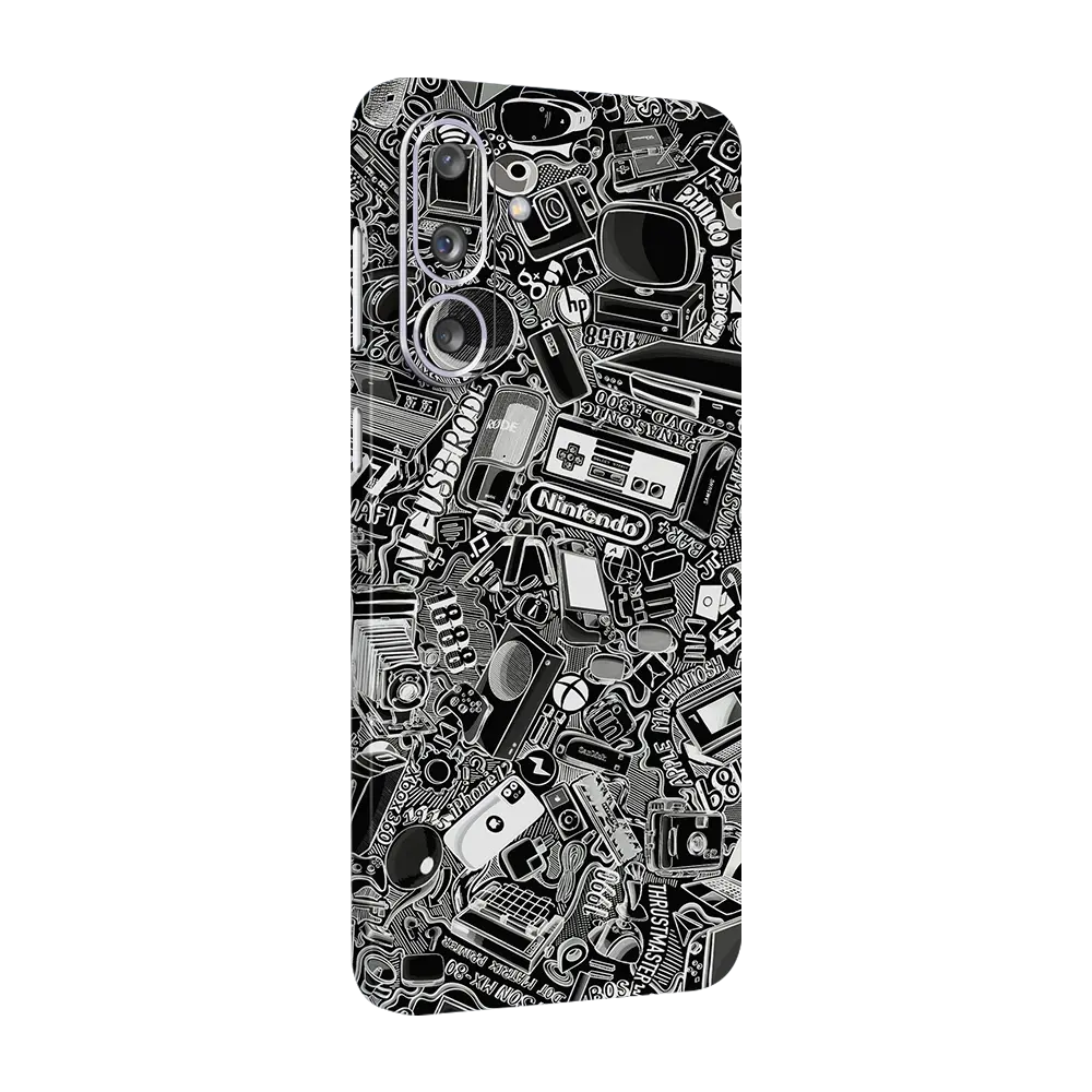 Preload Full Back / Tech Camo Dark