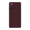 Galaxy S20 FE Skins & Wraps - Flat Back Burgundy Skin