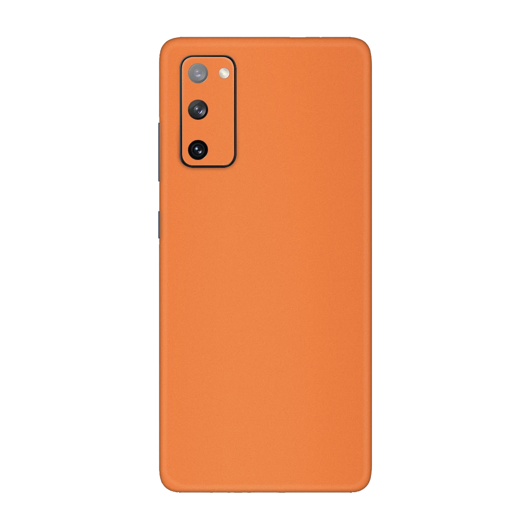 galaxy s20 fe cosmic orange mobile skins & wraps