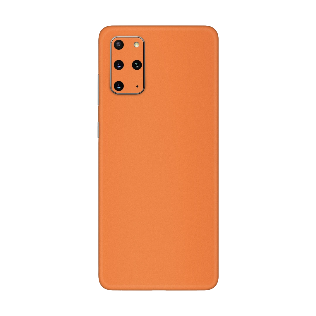 galaxy s20 plus cosmic orange mobile skins & wraps