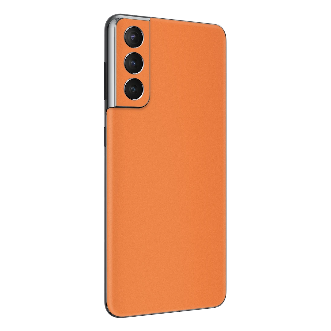 galaxy s21 cosmic orange mobile skins & wraps