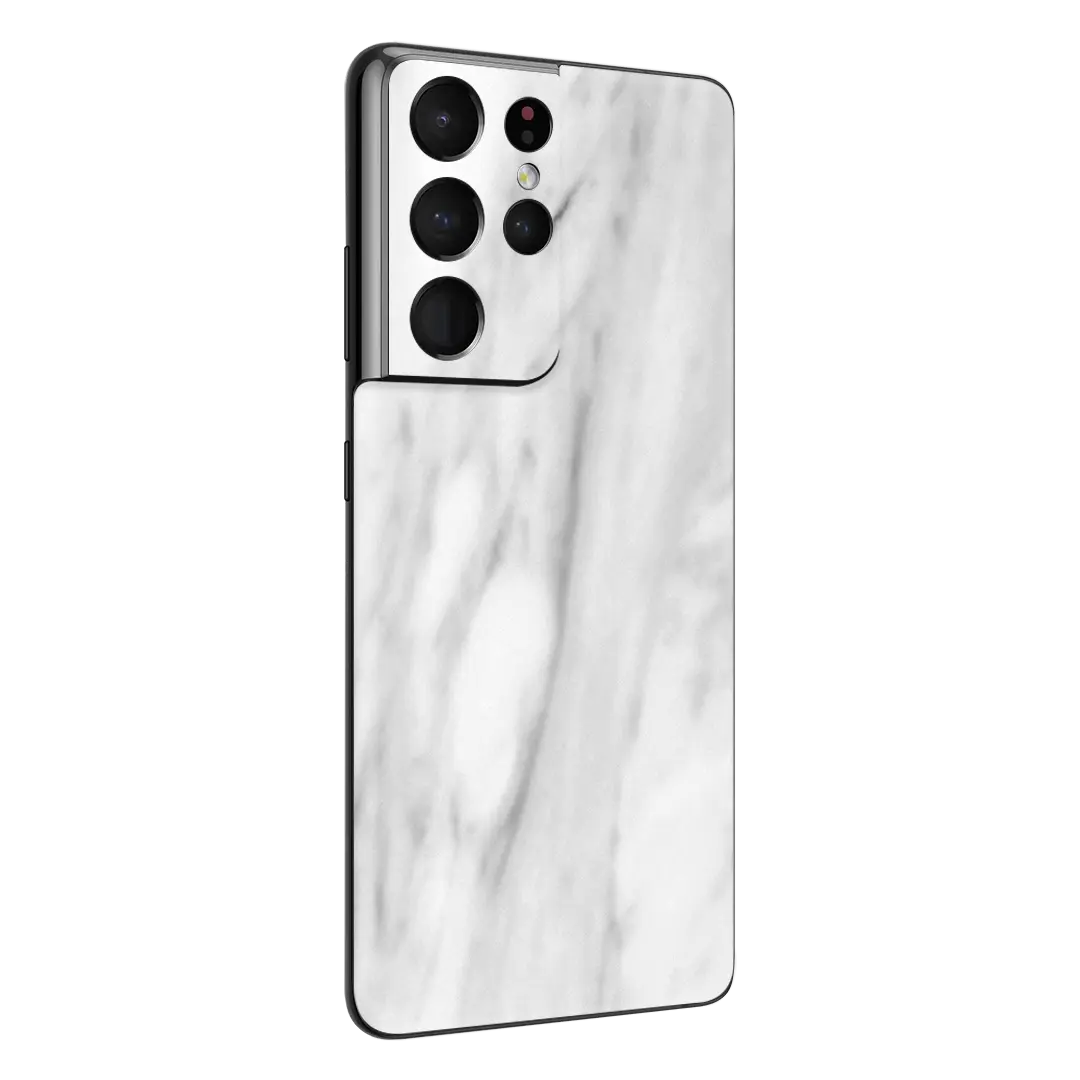 Preload Flat Back / White Marble