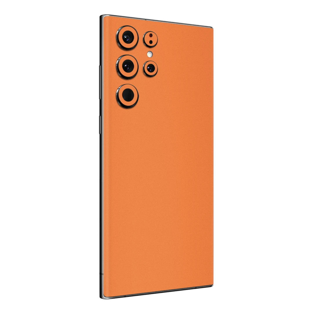 galaxy s22 ultra cosmic orange mobile skins & wraps