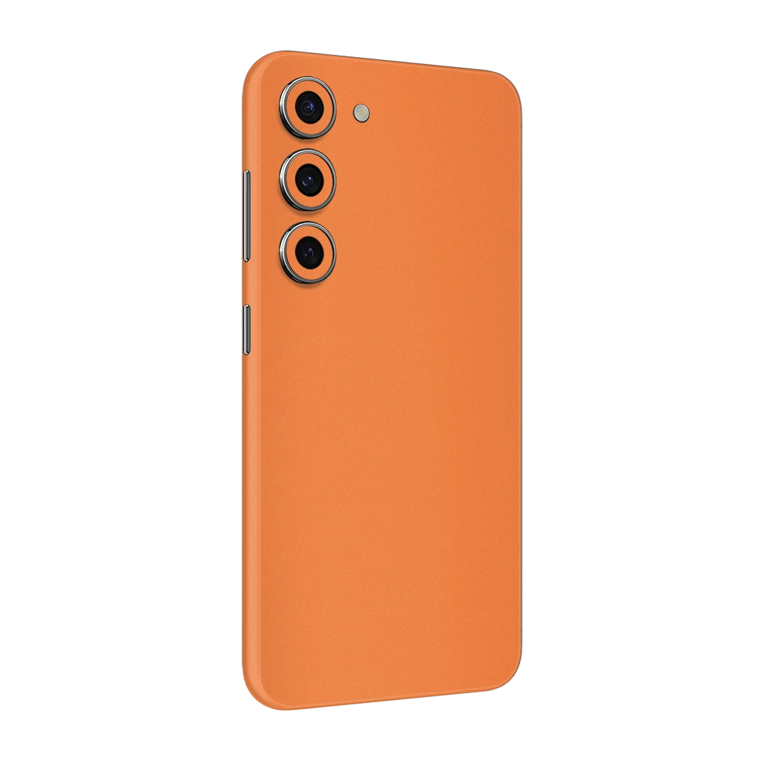 galaxy s23 cosmic orange mobile skins & wraps