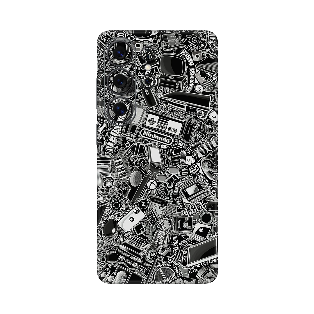 Preload Full Back / Tech Camo Dark