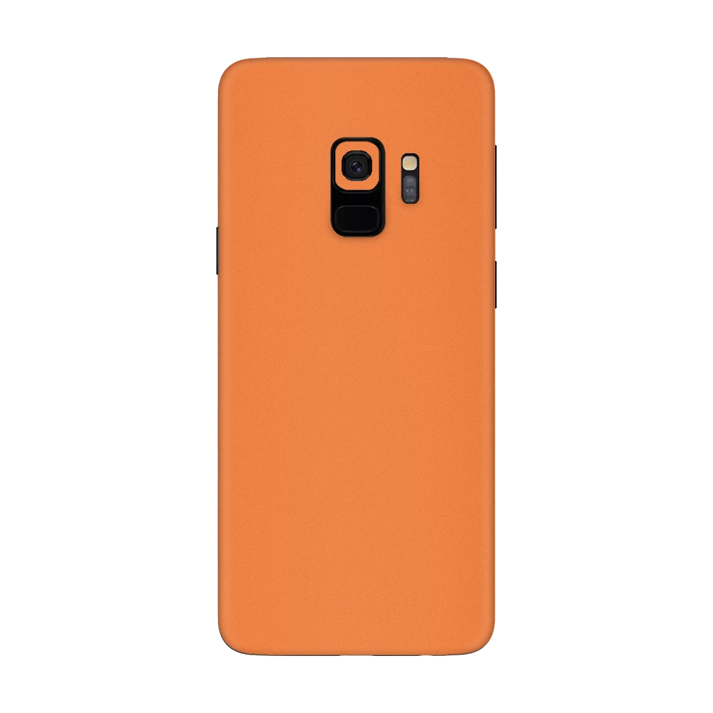 galaxy s9 cosmic orange mobile skins & wraps