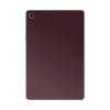 Samsung Galaxy Tab S10 FE Skins & Wraps - Flat Back Burgundy Skin
