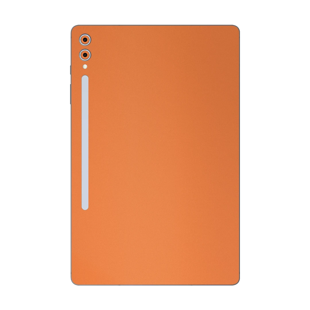 samsung galaxy tab s10 plus cosmic orange mobile skins & wraps