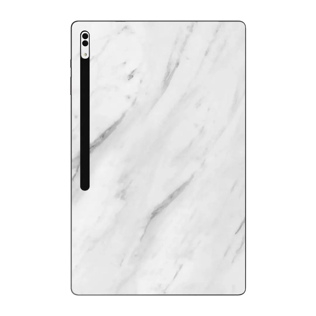 Preload Flat Back / White Marble