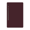 Samsung Galaxy Tab S9 Plus Skins & Wraps - Flat Back Burgundy Skin