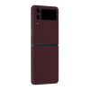 Galaxy Z flip 4 Skins & Wraps - Full Back Burgundy Skin