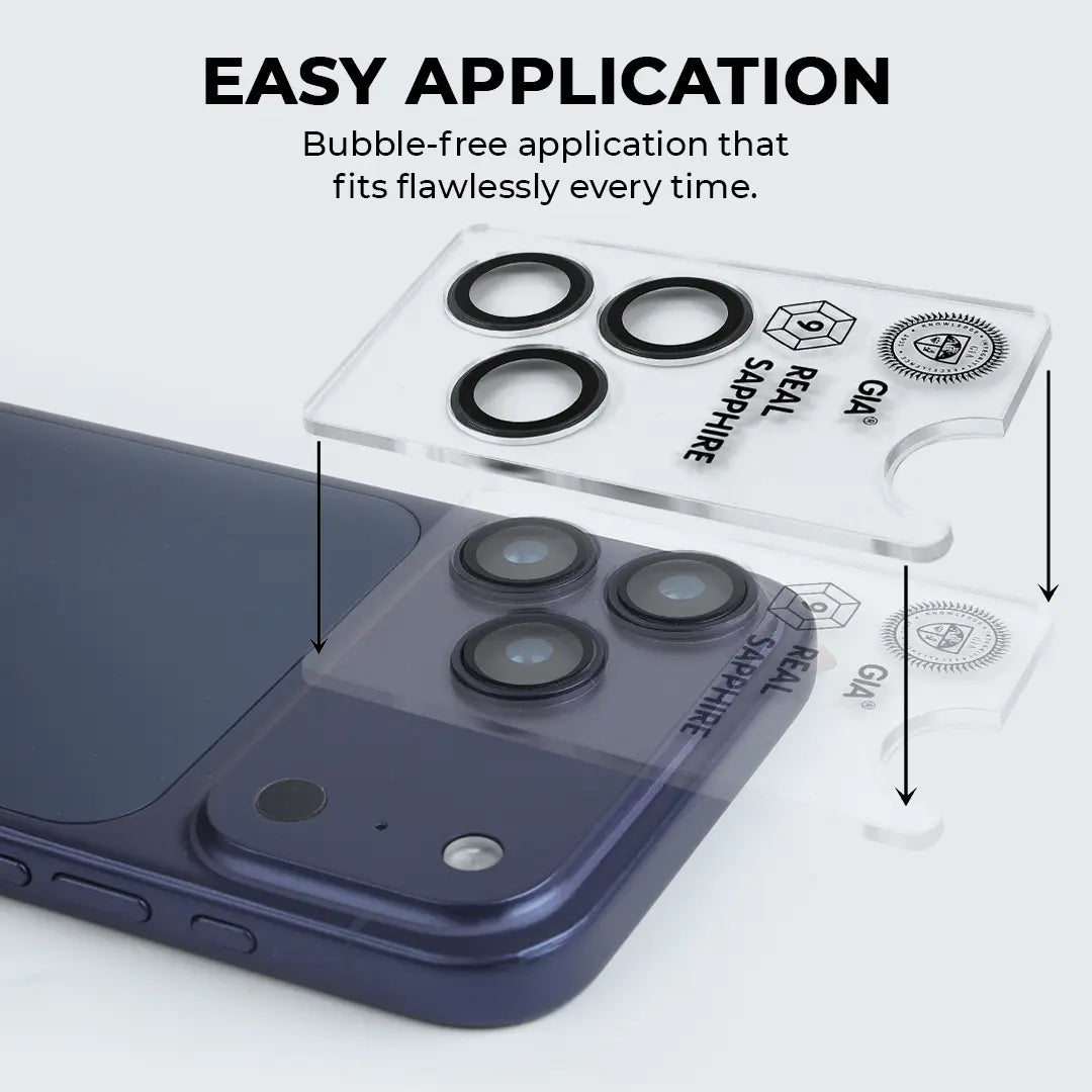 iPhone 18 Pro Camera Lens Protectors (Sapphire)
