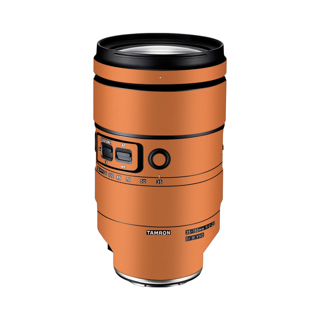 tamron a058 35-150mm f/2-2.8 di iii vxd lens cosmic orange mobile skins & wraps