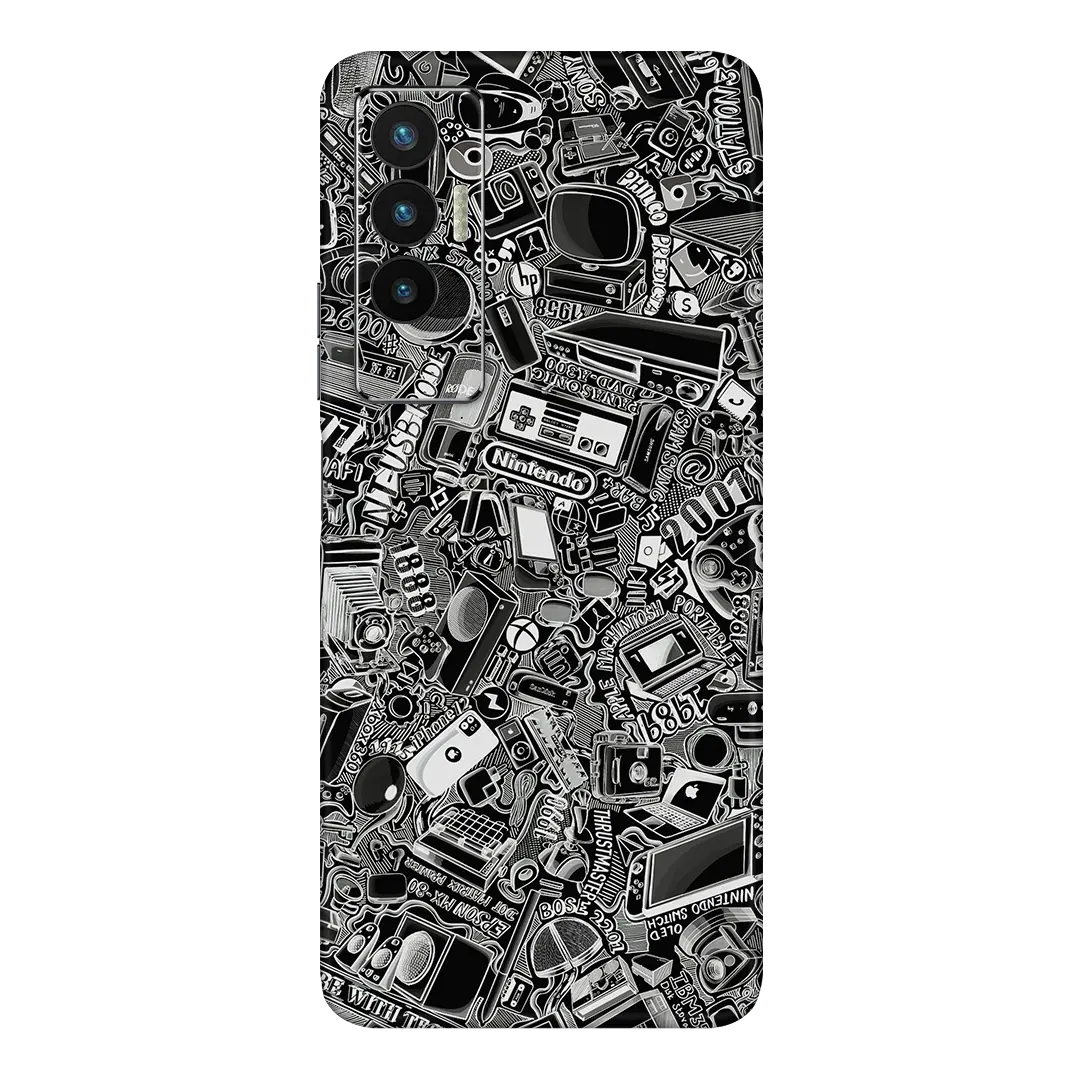 Preload Full Back / Tech Camo Dark