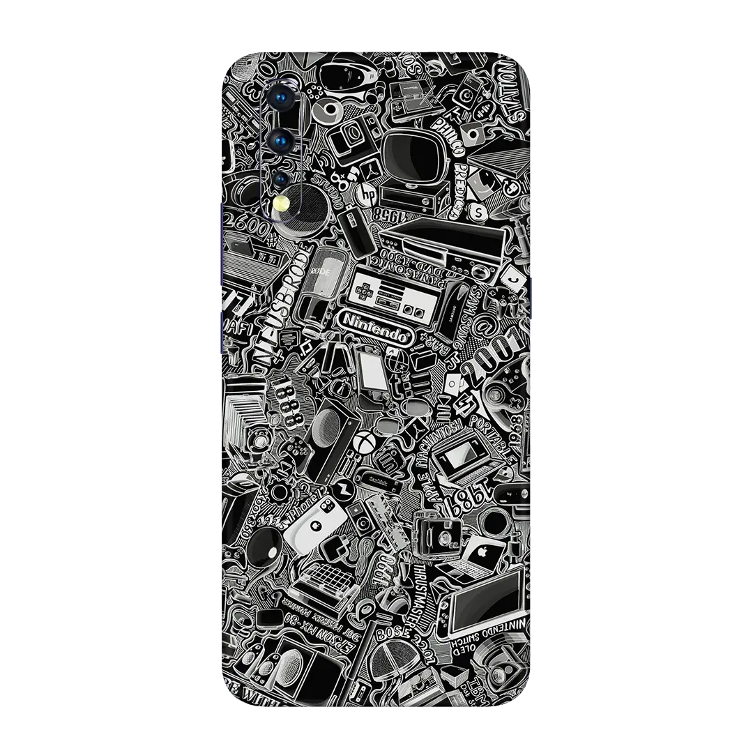 Preload Full Back / Tech Camo Dark