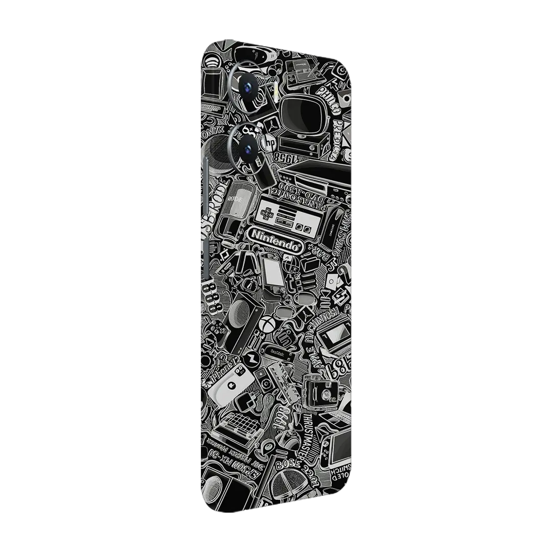 Preload Full Back / Tech Camo Dark