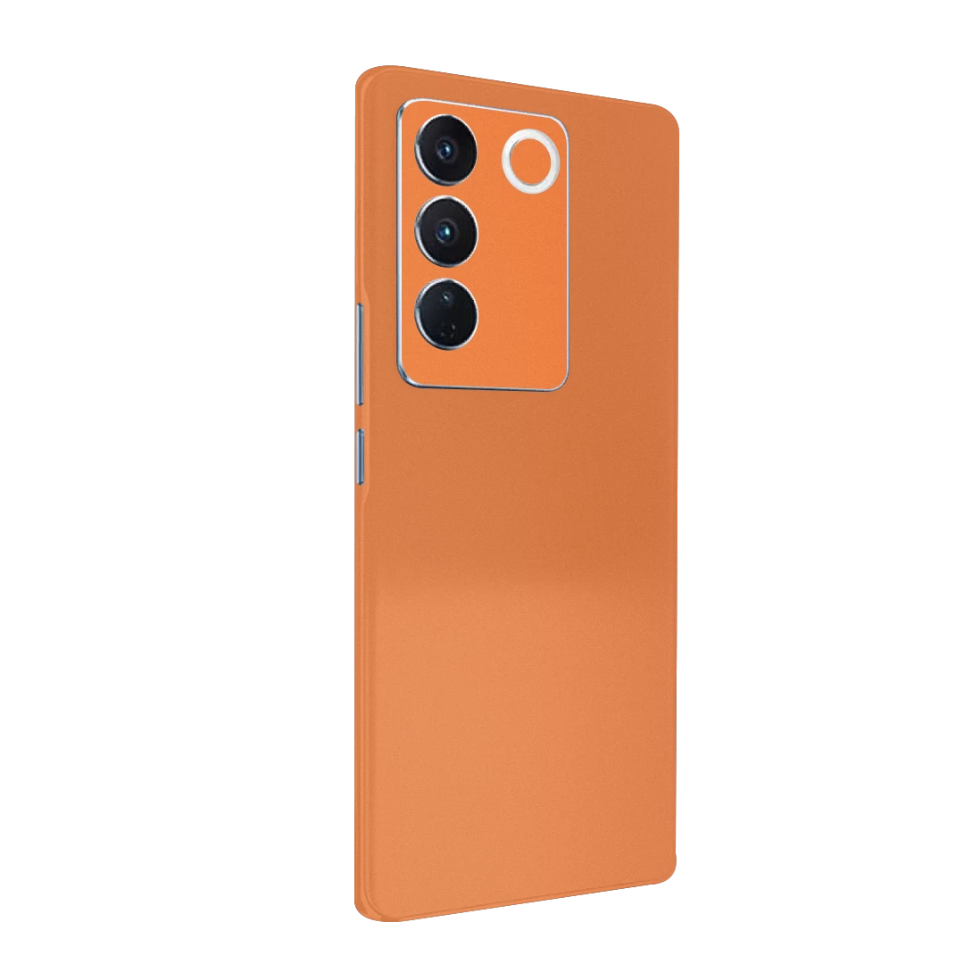 vivo v27 cosmic orange mobile skins & wraps