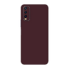 Vivo Y20 Skins & Wraps - Full Back Burgundy Skin