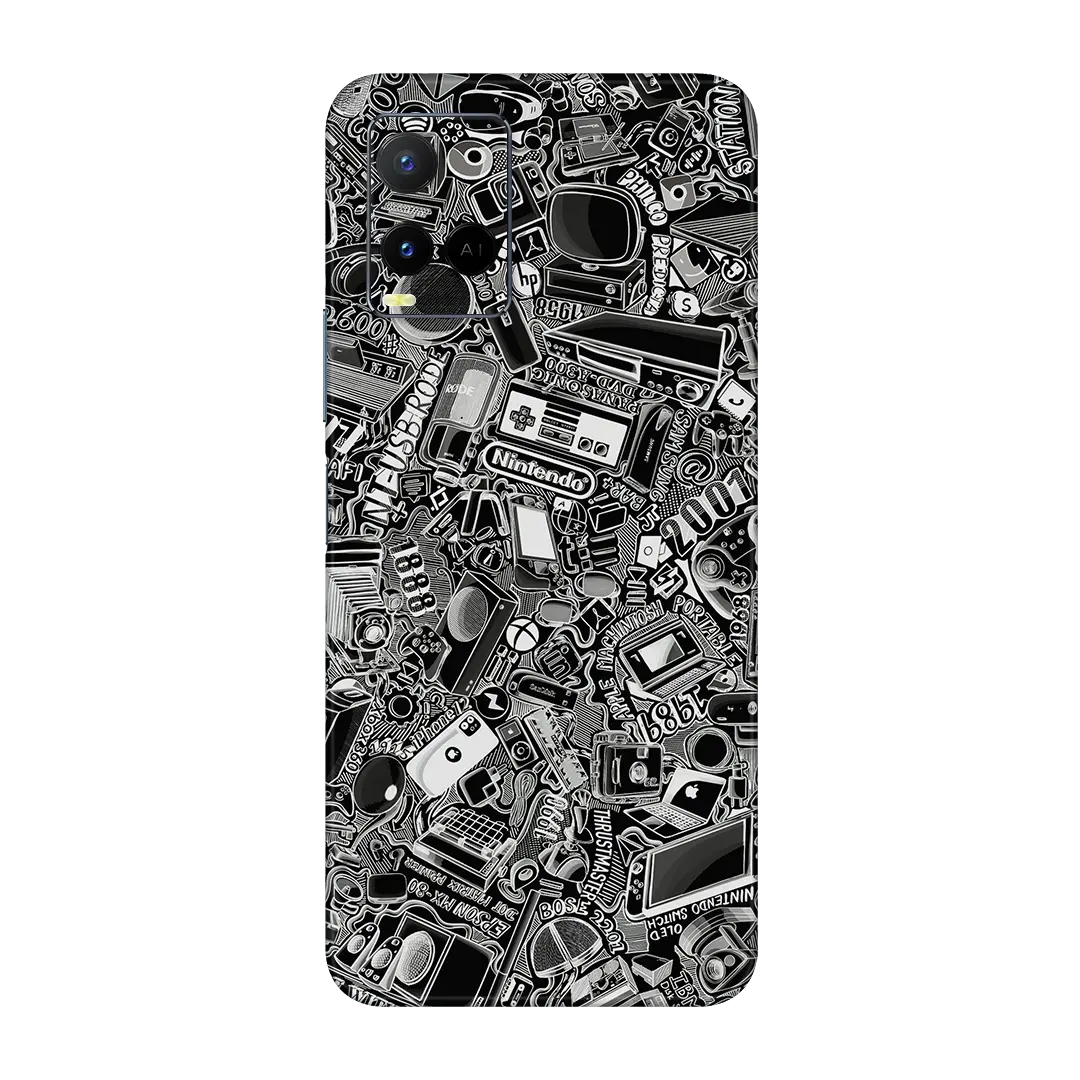 Preload Full Back / Tech Camo Dark