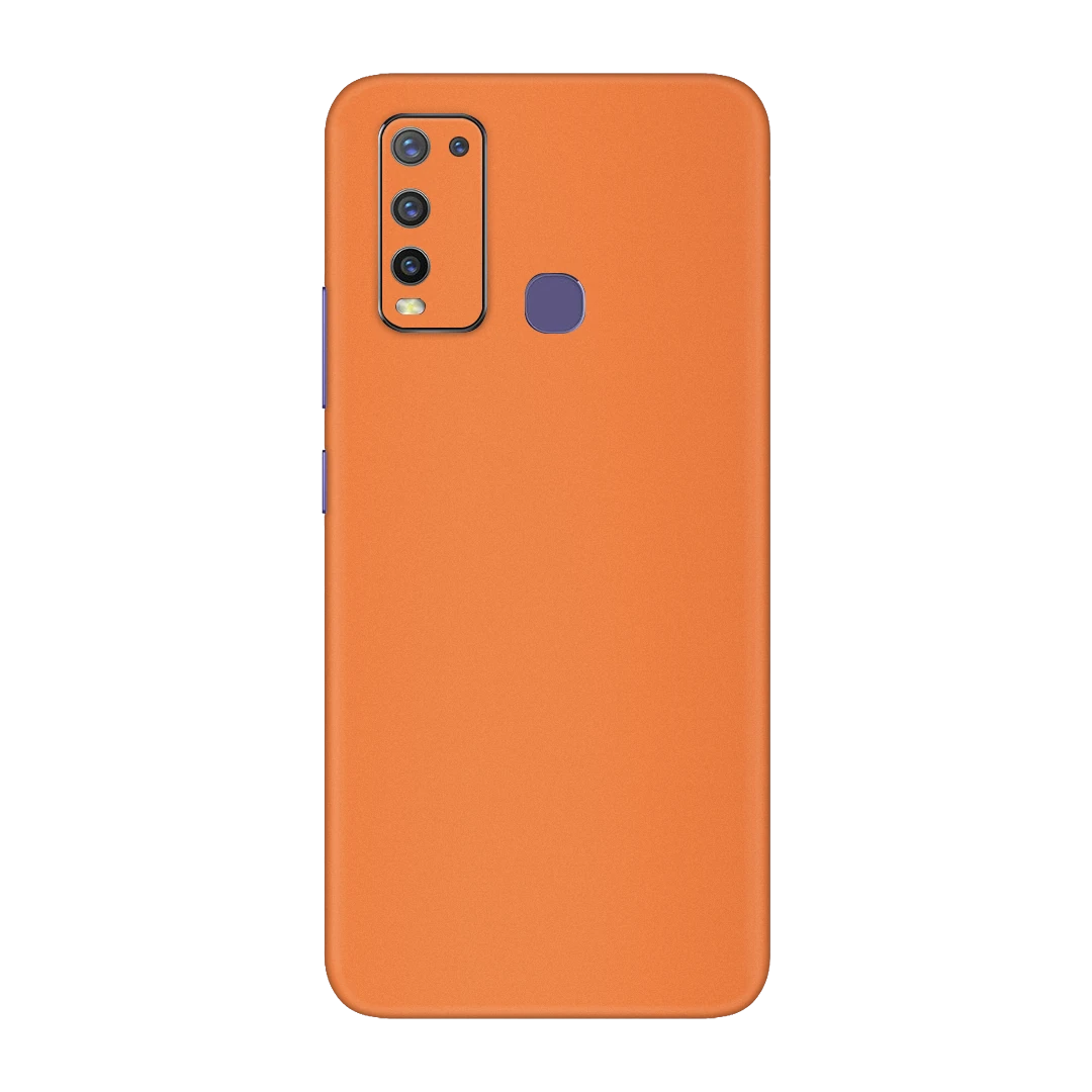 vivo y30 cosmic orange mobile skins & wraps