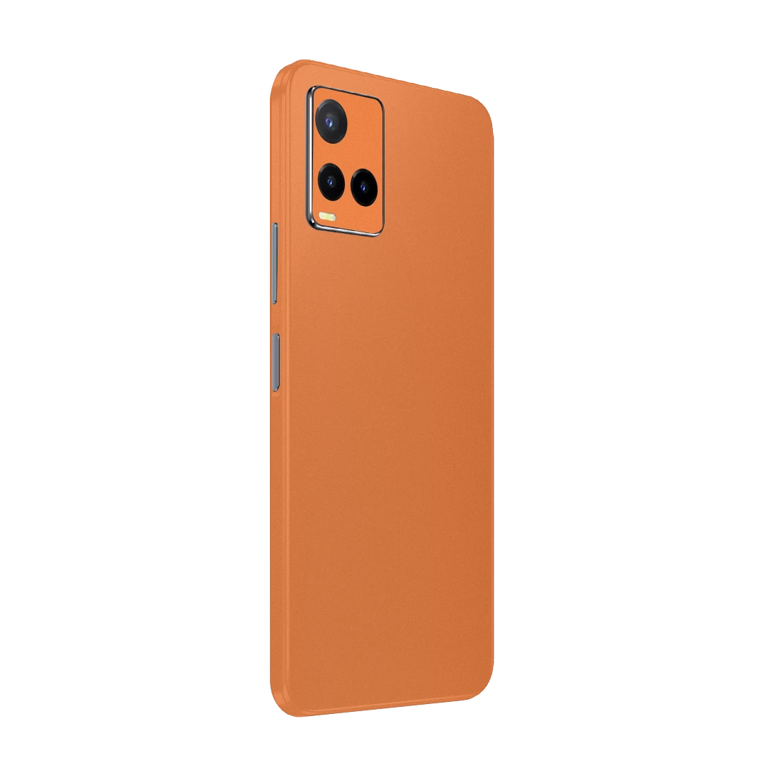 vivo y33t cosmic orange mobile skins & wraps