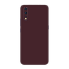 Vivo Z1X Skins & Wraps - Full Back Burgundy Skin